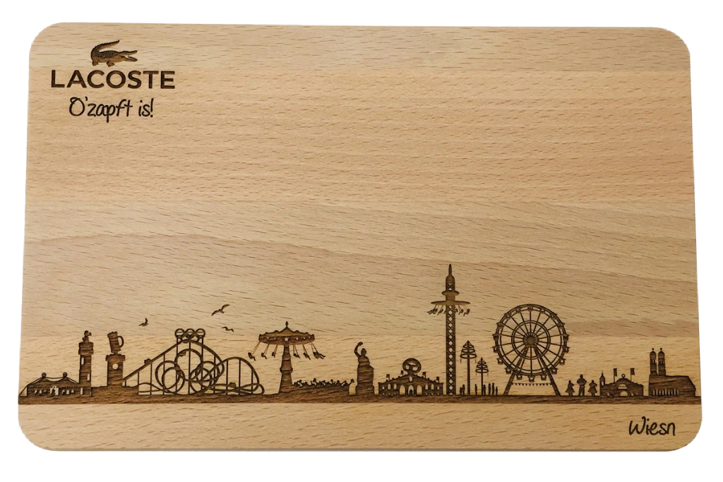 Beispiel Skylinebrett für Firmen